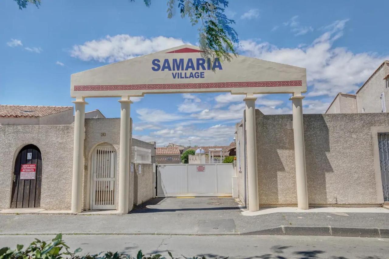 Location Le Samaria Villa 29 - Mail De Rochelongue Agde Exteriör bild